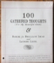 100 Gathered Thoughts  - Child 