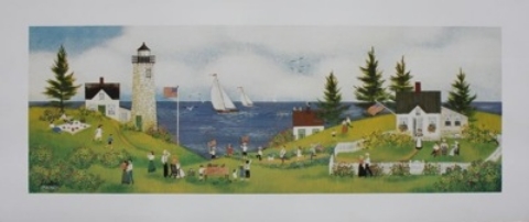 July 4th By the Sea 5.5x15 - SALE