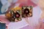 Paneled Bloom Studs - SALE