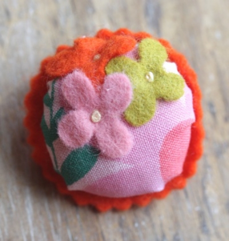 Sweet Floral Brooch #3