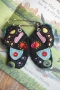 Butterfly Brooch Black