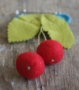 Cherry Twin Kilt Pin Turquoise