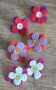 Floral Button Earring Chic