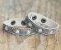 Metallic Grey Stacker Cuff Bling - SALE