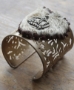 Filigree Gold Crown Cuff