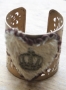 Filigree Gold Crown Cuff