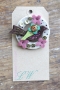 Cocoa Wreath Birdie Pin