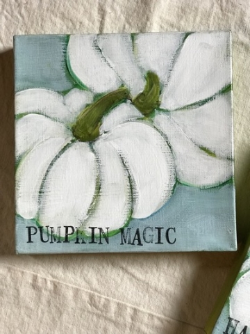 Pumpkin Magic  - 8x8 - SALE