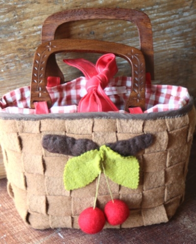 Cherry Basket Purse - SALE