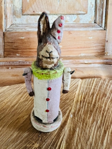Forget Me Not Easter Bunny - ARTIST PROOF