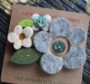 Cloudland Flower Brooch