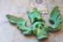 Verdigris Winged Skull - SALE