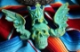 Verdigris Winged Skull - SALE