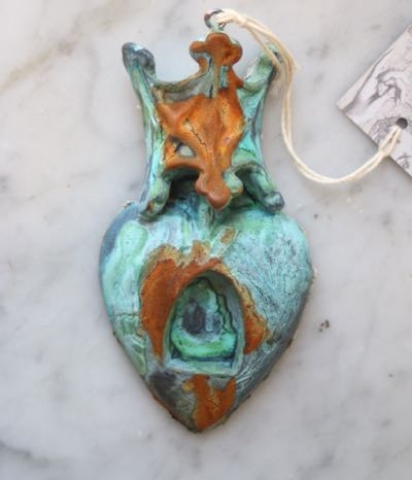 Verdigris Crowned Reliquary No.1 - SALE