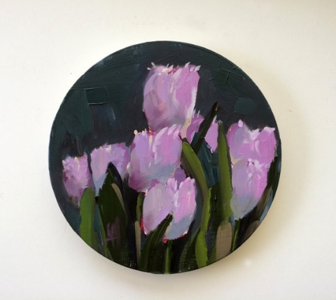 Ruffled Tulips - 8" 