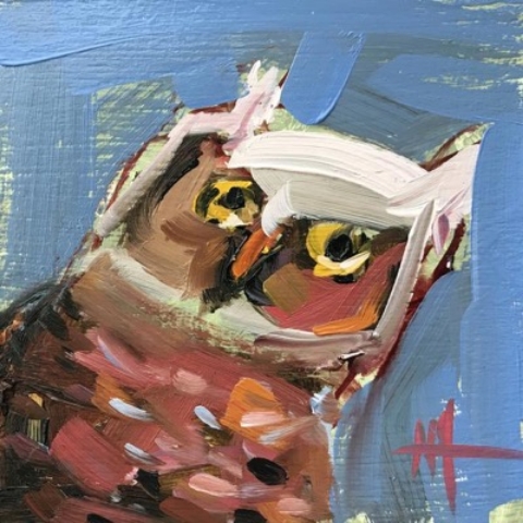 Owl No.21 –6x6