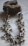 Flower Fall Charcoal Chain - SALE