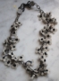 Flower Fall Charcoal Chain - SALE