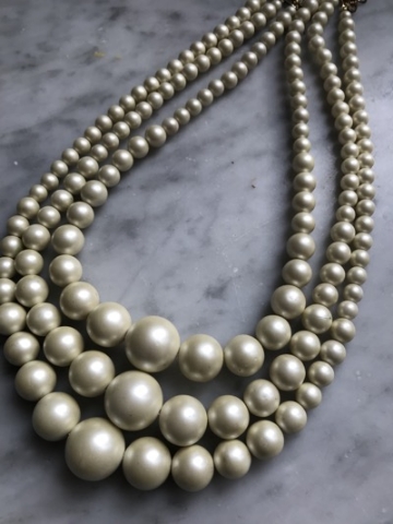 Tripled Pearl Collar - SALE