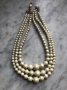 Tripled Pearl Collar - SALE