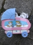 Vintage Dolly Pram - Teddy Fun