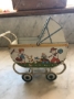 Antique Tin Pram - c1920s