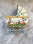 Antique Tin Pram - c1920s