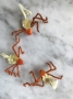 Vintage Chenille Spider – Gold