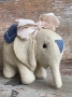 Antique Felt Elephant - Made in Germany
