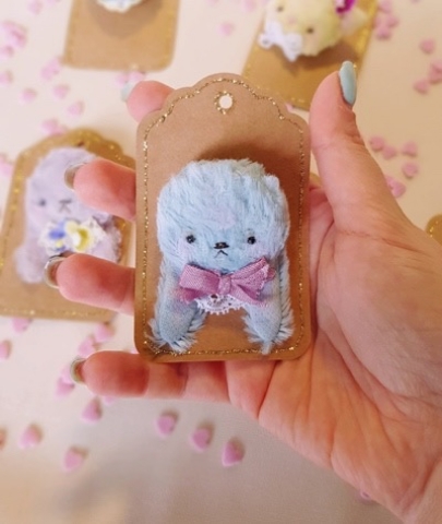 Topsy Bunny - Brooch #2 - SALE
