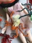 Vintage Chenille Spider – Green