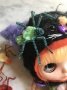 Vintage Chenille Spider – Green