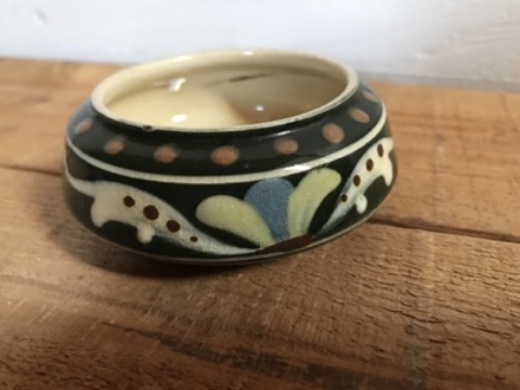 check Green Scandy Sugar Bowl - Aller Vale