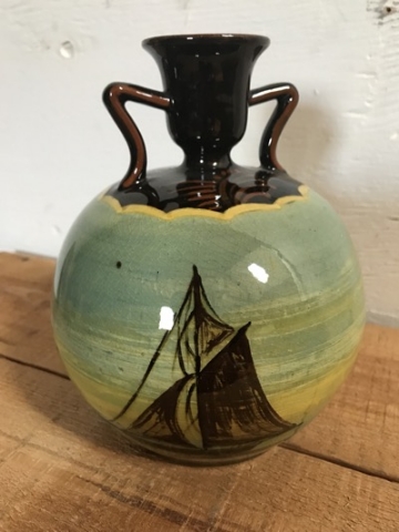 Sailing Art Vase - Exeter