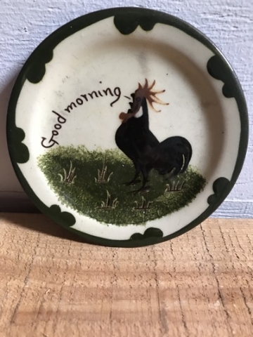 Cockerel Mini Plate