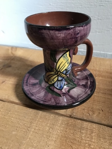 CHECK ON THIS Lovely Longpark Butterfly Chamber Stick