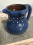 Blue Brannam Puzzle Jug