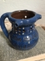 Blue Brannam Puzzle Jug