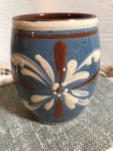 Blue Daisy Exeter Jardiniere