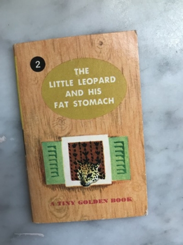 The Little Leopard... - Vintage Mini Book