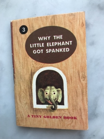 ...Little Elephant - Vintage Mini Book