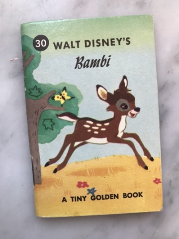 Bambi - Vintage Disney Mini Book