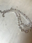 Fine Crystal Duet Vintage Necklace - SALE