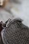 Exceptional Antique Sterling Mesh Mini Purse 