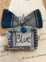 Blue Brooch 