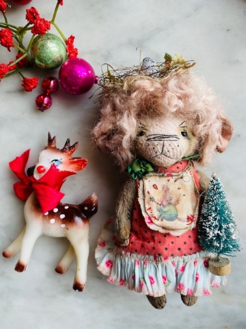 Rosie - A Nested Ted - 5"  by Natali Grosu