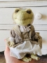 Frehya Frog - OOAK Soft Sculpture
