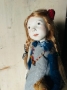 Frieda-Lina & Her Toy Teddy - OOAK  58cm/22.5" - SALE