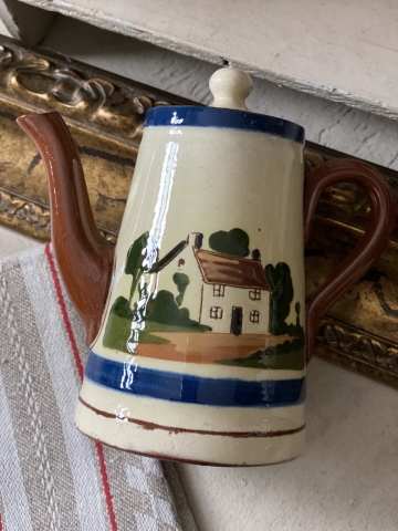 Cottage - Coffee Pot - Lovely - SALE 