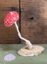 Natural Amanita Lovely Mushroom - OOAK